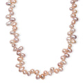 Multi Color Freshwater Pearl Fancy Necklace in 18K Vermeil Yellow Gold Over Sterling Silver 18 Inches - Sticky add to cart bar