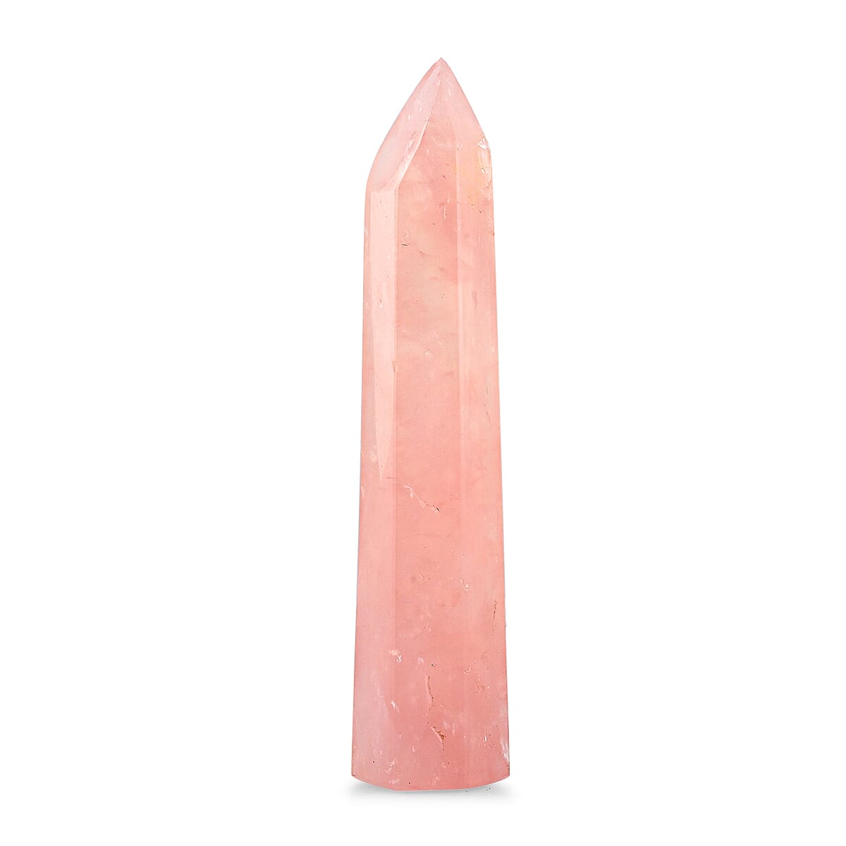 Rose Quartz Prism Tower -M Approx 907.184ctw