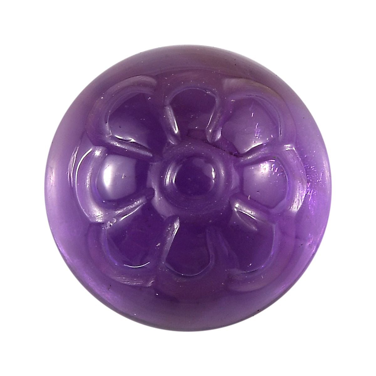Amethyst (Rnd 10 mm) 3.65 ctw Loose Gemstone
