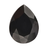 Silver Shungite (Pear 9x7 mm) 0.70 ctw Loose Gemstone
