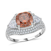 Champagne Moissanite