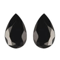 Silver Shungite Set of 2 (Pear 8x5 mm) 0.67 ctw Loose Gemstone - Sticky add to cart bar