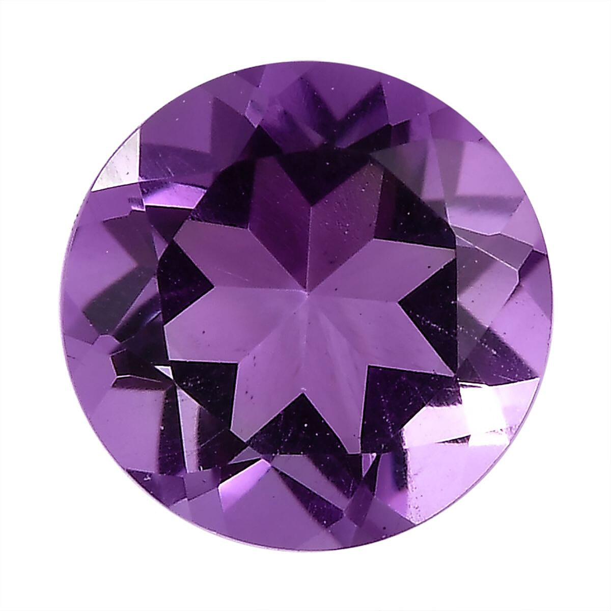 Mashamba Amethyst (Rnd 6 mm) 0.70 ctw Loose Gemstone