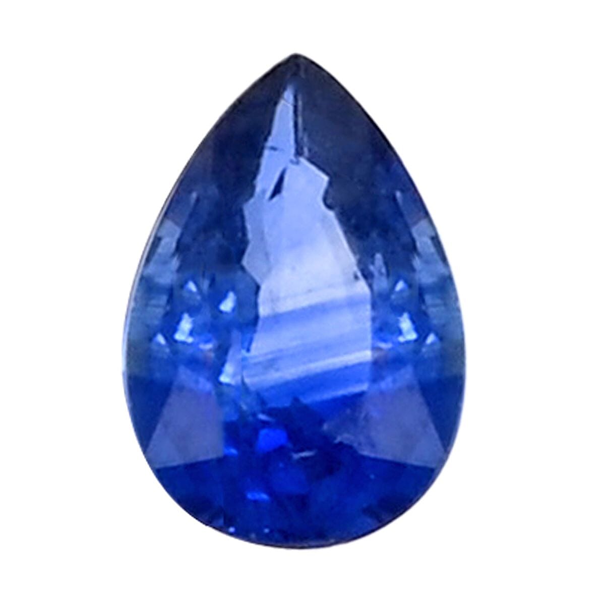 AAAA Ceylon Blue Sapphire (Pear 7x5 mm) 0.80 ctw