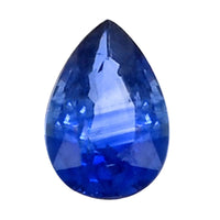 AAAA Ceylon Blue Sapphire (Pear 7x5 mm) 0.80 ctw