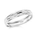 950 Platinum Diamond-Cut Band Ring 3.35 Grams - Sticky add to cart bar