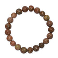 Unakite 150.00 ctw Beaded Stretch Bracelet - Sticky add to cart bar