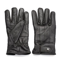 Black 100% Genuine Leather Gloves (26"X12")