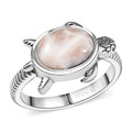D’Joy Natrolite Turtle Ring in Sterling Silver (Size 10.0) 2.30 ctw - Sticky add to cart bar