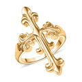 Karis Men's Ring in 18K YG Plated - Sticky add to cart bar