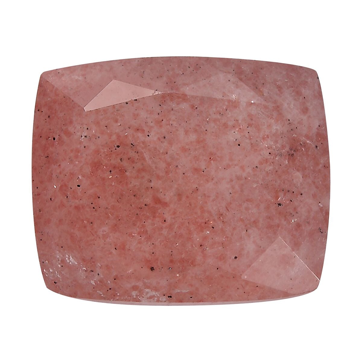 Cherry Quartz (Cush 12x10 mm) 4.90 ctw Loose Gemstone