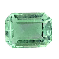 AAA Boyaca Colombian Mint Emerald (Oct Free Size) 1.50 ctw