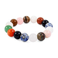 Round Multi-Stone 215.45 ctw Stretch Bracelet (6-7In) - Sticky add to cart bar