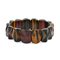 Tigers Eye 283.05 ctw Master Cut Stretch Bracelet - Sticky add to cart bar