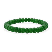 Green Onyx Beaded 98.40 ctw Stretch Bracelet