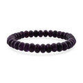 Purple Quartz Beaded 105.80 ctw Stretch Bracelet - Sticky add to cart bar