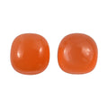 Peach Moonstone (Cush 5x5 mm) 1.04 ctw Loose Gemstone - Sticky add to cart bar