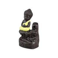 Black Resin Waterfall Backflow Fountain Gift Set (4"x4")