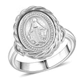 Jesus Ring in Stainless Steel (Size 10.0) - Sticky add to cart bar
