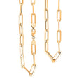 6mm Paperclip Chain Necklace in 10K Yellow Gold 18.40 Grams 24 Inches - Sticky add to cart bar