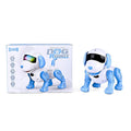 Blue Bionic Smart Robotic Dog Toy with Remote Control (7.28"×7.48") - Sticky add to cart bar