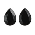 Black Onyx Set of 2 (Pear 7x5 mm) 1.06 ctw Loose Gemstone - Sticky add to cart bar