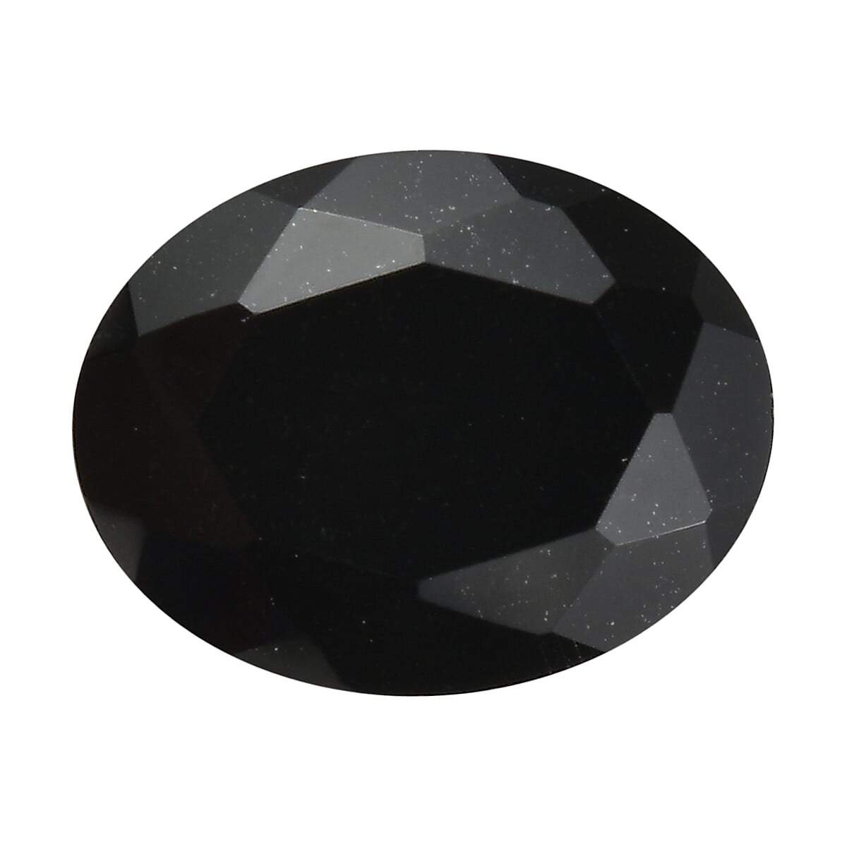 Black Tourmaline (Ovl 9x7 mm) 1.80 ctw Loose Gemstone