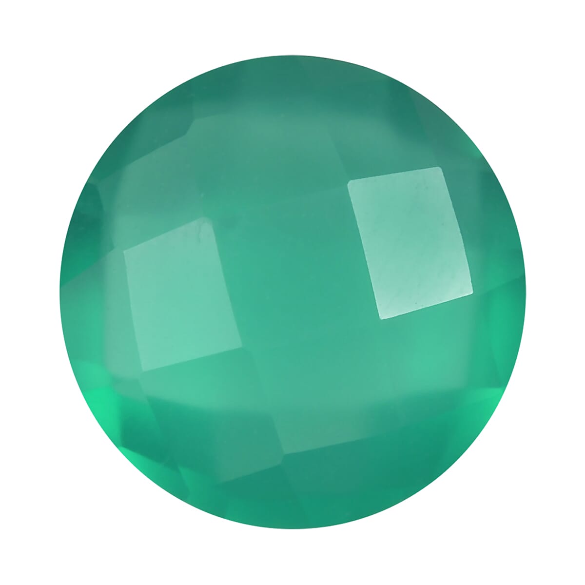 Green Onyx (Rnd 8 mm) 1.40 ctw