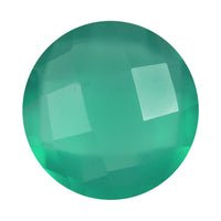 Green Onyx (Rnd 8 mm) 1.40 ctw