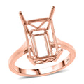 18K Rose Gold Solitaire Ring (Size 7.0) (3.86 g) - Sticky add to cart bar