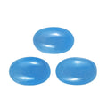 Dyed Light Blue Color Jade Set of 3 (Ovl 6x4 mm) 1.79 ctw Loose Gemstone - Sticky add to cart bar