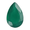 AA Green Onyx (Pear 9x6 mm) 1.06 ctw Loose Gemstone - Sticky add to cart bar