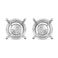 950 Platinum Mounting Stud Earrings (6.20 g)