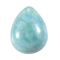 Larimar (Pear 10x8 mm) 3.04 ctw Loose Gemstone - Sticky add to cart bar