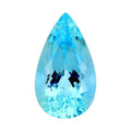 Certified & Appraised AAAA Santa Maria Aquamarine (Pear Free Size) 5.00 ctw - Sticky add to cart bar