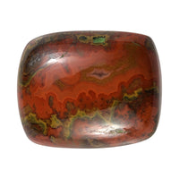 Slice Agate (Cush 11x9 mm) 3.10 ctw Loose Gemstone