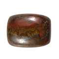 Slice Agate (Cush 9x7 mm) 1.70 ctw Loose Gemstone - Sticky add to cart bar