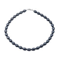 Mother Of Pearl Necklace in Sterling Silver (18 Inches) - Sticky add to cart bar