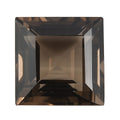 AA Brazilian Smoky Quartz (Sqr 10 mm) 3.75 ctw Loose Gemstone - Sticky add to cart bar
