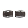 Set of 2 Silver Sapphire (Cush 6x4 mm) 1.24 ctw Loose Gemstone - Sticky add to cart bar