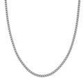 Criss Cross Chain Necklace in Stainless Steel (18-20 Inches) - Sticky add to cart bar