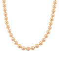 White Shell Pearl Necklace in Stainless Steel 20 Inches - Sticky add to cart bar