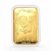 24K Yellow Gold Angel Dreams Embossed Sheet 10mg