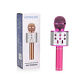 Livmore Mini Karaoke Microphone with Bluetooth - Pink (600mAh) - Sticky add to cart bar