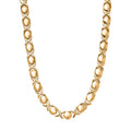 EverTrue Bronzella Collection Infinity Link XOXO Necklace in in 18K YG Plated Bronze 18-20 Inches - Sticky add to cart bar