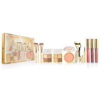 Bellapierre Glam 12pcs Ultimate Gift Set (Gloss, Eyeliner, Mascara, Blush, Curler, Palette)