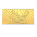 24K Golden Symbol of American Freedom – Twin Eagles Embossed Sheet (15.5 × 7.5 cm) 100 mg - Sticky add to cart bar