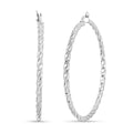 Twisted Hoop Earrings - Sticky add to cart bar