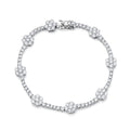 Luxuriant Lab Grown Diamond G SI 6.00 ctw Bracelet in Sterling Silve (7.50 In) - Sticky add to cart bar