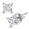 Luxuriant Lab Grown Diamond E-F VS 2.10 ctw Stud Earrings in 10K White Gold - Sticky add to cart bar